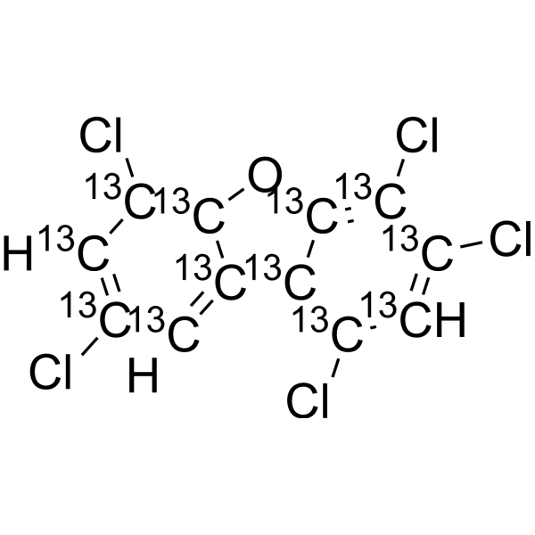 1,3,4,6,8-Pentachloro dibenzofuran-13C12